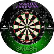 Surround Mission Player Dartboard Martin Lukeman - 3