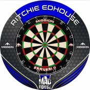 Surround Mission Player Dartboard Ritchie Edhouse - 3