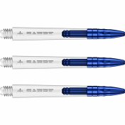 Cañas Mission Darts Sabre Polycarbonate Azul Transparente Larga 48mm - 2