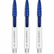 Cañas Mission Darts Sabre Polycarbonate Azul Transparente Larga 48mm