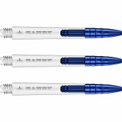 Cañas Mission Darts Sabre Polycarbonate Azul Transparente Intermedia 41mm - 2