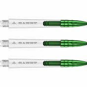 Cañas Mission Darts Sabre Polycarbonate Verde Transparente Larga 48mm - 3