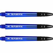 Cañas Mission Darts Sabre Polycarbonate Azul Negro Larga 48mm - 2