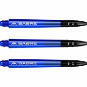 Cañas Mission Darts Sabre Polycarbonate Azul Negro Corta 34mm - 2
