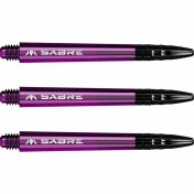 Cañas Mission Darts Sabre Polycarbonate Morado Negro Larga 48mm - 2