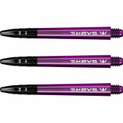 Cañas Mission Darts Sabre Polycarbonate Morado Negro Larga 48mm - 3