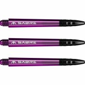 Cañas Mission Darts Sabre Polycarbonate Morado Negro Corta 34mm - 3