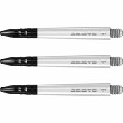 Cañas Mission Darts Sabre Polycarbonate Blanco Negro Larga 48mm - 3