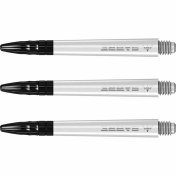 Cañas Mission Darts Sabre Polycarbonate Blanco Negro Intermedia 41mm - 2