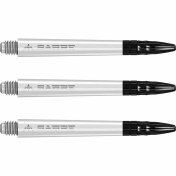 Cañas Mission Darts Sabre Polycarbonate Blanco Negro Intermedia 41mm - 3