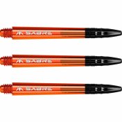 Cañas Mission Darts Sabre Polycarbonate Naranja Negro Larga 48mm - 2