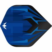 Plumas Mission Darts No2 Std Atmosphere Negro Azul - 2