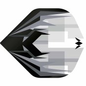 Plumas Mission Darts No2 Std Atmosphere Negro Blanco - 3