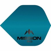  Plumas Mission Darts No2 Std Logo Azul 150 - 3