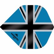  Plumas Mission Darts No2 Std Alliance-X Union Jack Azul Negro 150 - 2