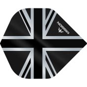 Plumas Mission Darts No2 Std Alliance Union Jack Negro - 2