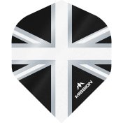 Plumas Mission Darts No2 Std Alliance Union Jack Negro Blanco - 1