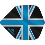 Plumas Mission Darts No6 Alliance Union Jack Negro Azul - 2