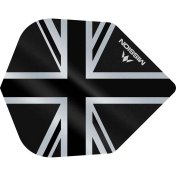 Plumas Mission Darts No6 Alliance Union Jack Negro - 3