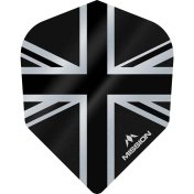 Plumas Mission Darts No6 Alliance Union Jack Negro - 1