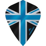 Plumas Mission Darts Kite Alliance Union Jack Negro Azul - 1