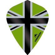 Plumas Mission Darts Kite Alliance-X Union Jack Negro Verde
