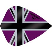 Plumas Mission Darts Kite Alliance-X Union Jack Negro Morado - 2