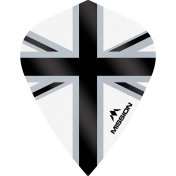 Plumas Mission Darts Kite Alliance-X Union Jack Negro Blanco