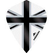 Plumas Mission Darts Kite Alliance-X Union Jack Negro Blanco - 1