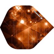 Plumas Mission Darts No2 Std Astral Naranja - 3