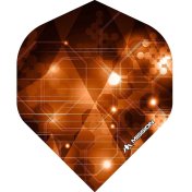 Plumas Mission Darts No2 Std Astral Naranja - 1