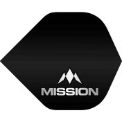 Plumas Mission Darts No2 Std Logo Gris - 3