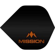 Plumas Mission Darts No2 Std Logo Naranja - 2