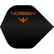 Plumas Mission Darts No2 Std Logo Naranja - 3