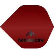 Plumas Mission Darts No2 Std Logo Rojo Mate - 3
