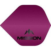 Plumas Mission Darts No2 Std Logo Rosa Mate - 2