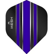 Plumas Mission Darts No2 Std Mesh Azul Oscuro - 1