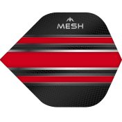 Plumas Mission Darts No2 Std Mesh Rojo - 3