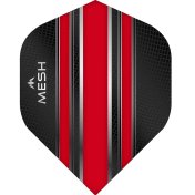 Plumas Mission Darts No2 Std Mesh Rojo - 1