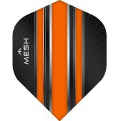 Plumas Mission Darts No2 Std Mesh Naranja - 1