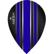 Plumas Mission Darts Ovalada Mesh Azul Oscuro - 1