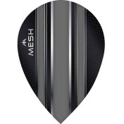 Plumas Mission Darts Ovalada Mesh Gris