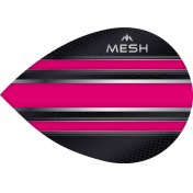 Plumas Mission Darts Ovalada Mesh Rosa - 2
