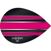 Plumas Mission Darts Ovalada Mesh Rosa - 3