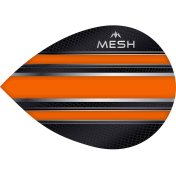 Plumas Mission Darts Ovalada Mesh Naranja - 3