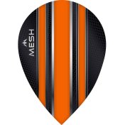 Plumas Mission Darts Ovalada Mesh Naranja - 1