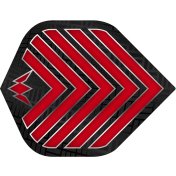 Plumas Mission Darts Plumas No2 Std Admiral Rojo - 3