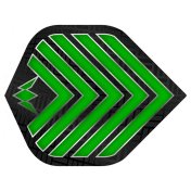 Plumas Mission Darts Plumas No2 Std Admiral Verde - 2
