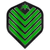 Plumas Mission Darts Plumas No2 Std Admiral Verde - 1