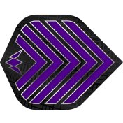 Plumas Mission Darts Plumas No2 Std Admiral Morado - 2